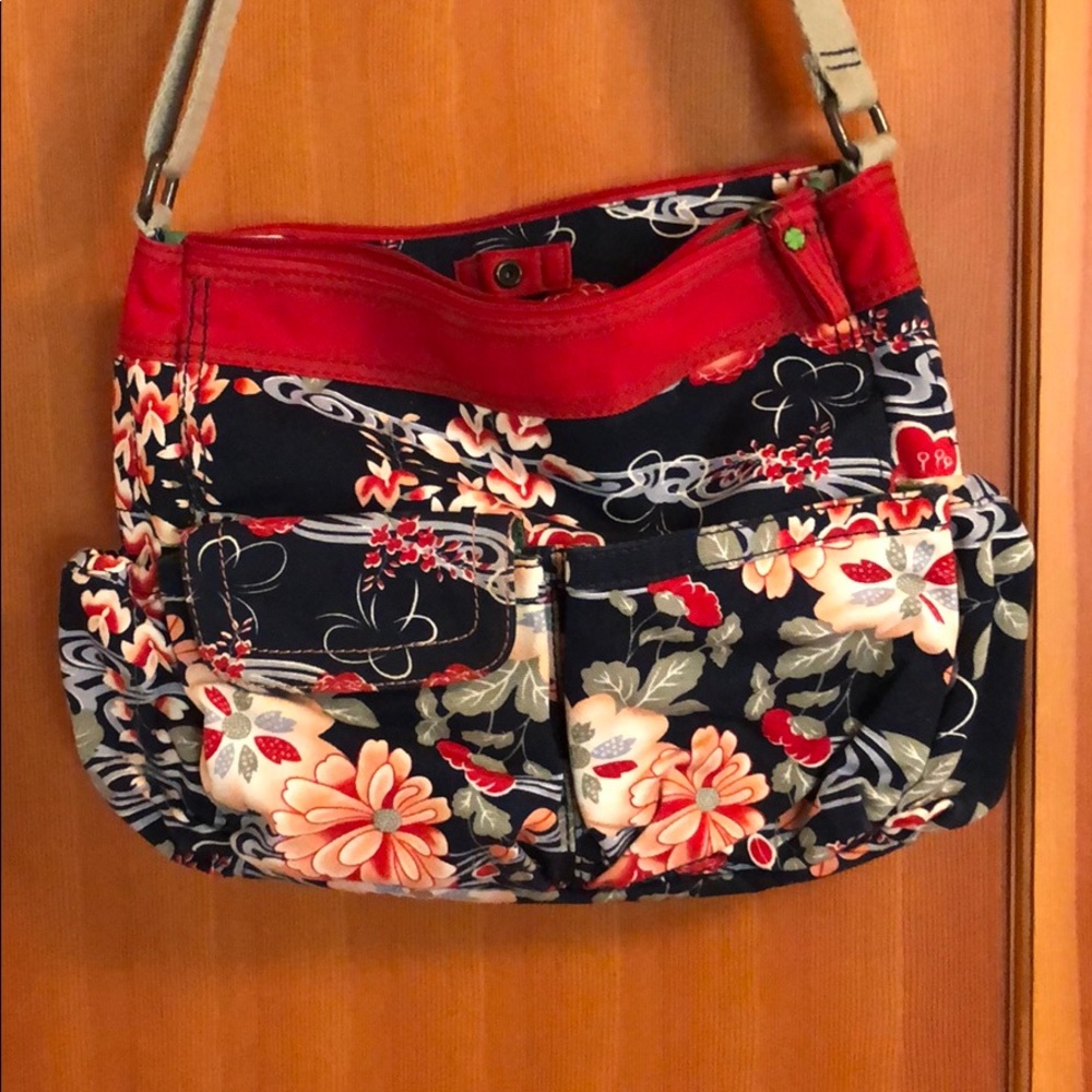 Lucky Brand bag - perfect as diaper bag!